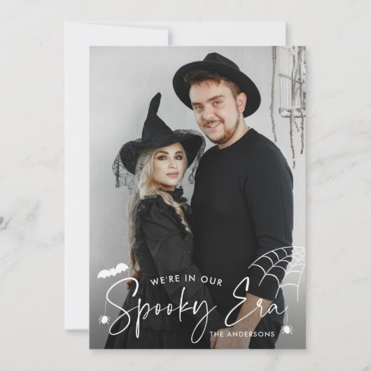 かわいい不気味エラフォトハロウィーン シーズンカード (正面)