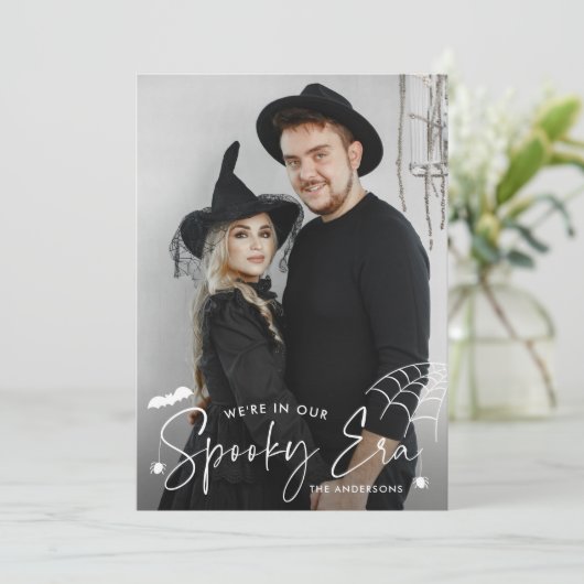 かわいい不気味エラフォトハロウィーン シーズンカード (スタンド正面)