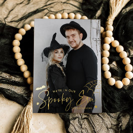 かわいい不気味エラフォトハロウィーン 箔シーズンカード