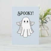 かわいい不気味ハッピーハローウィン 招待状 (スタンド正面)