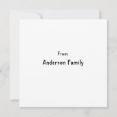 かわいい不気味ハッピーハローウィン 案内状 (裏面)