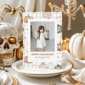 かわいい不気味ハロウィンフォトカード