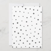 かわいい不気味ハロウィン幽霊2nd誕生日パーティー 招待状 (裏面)