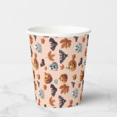 かわいい不気味ハロウィーン秋 紙コップ (右)