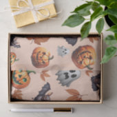 かわいい不気味ハロウィーン秋 薄葉紙 (ギフト)