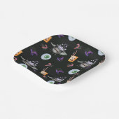 かわいい不気味ハローウィンパーティ ペーパープレート (傾斜あり)