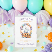 かわいい不気味ベビーシャワー招待状 招待状