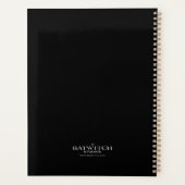 かわいい不気味幽霊ハロウィーンプランナー プランナー手帳 (裏面)