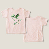 かわいい不気味幽霊幼児キッズボーイガールハロウィーン (デザイン正面&裏面)