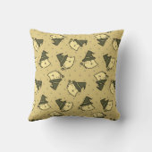 かわいい不気味幽霊装飾用クッション クッション (裏面)