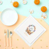 かわいい不気味赤ちゃんシャワー スタンダードカクテルナプキン