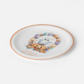 かわいい不気味赤ちゃんシャワー ペーパープレート (アングル)