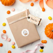 かわいい不気味赤ちゃんシャワー ラウンドシール