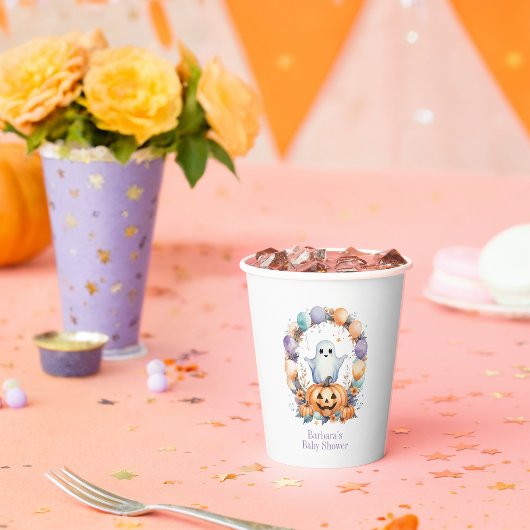 かわいい不気味赤ちゃんシャワー 紙コップ