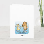 かわいい世界ありがとう サンキューカード (裏面)