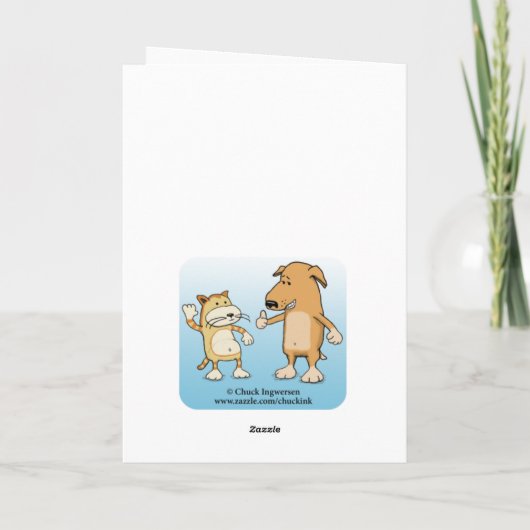 かわいい世界ありがとう サンキューカード (裏面)