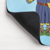 かわいい中世の騎士マウスパッド マウスパッド (コーナー)