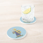 かわいい中世の騎士 コースター (側面)