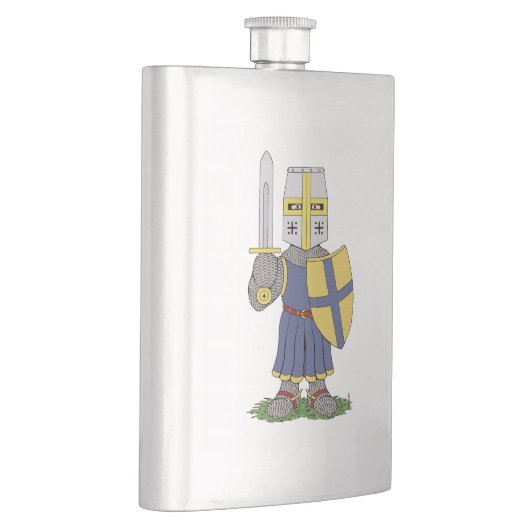 かわいい中世の騎士 フラスク (右)