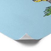 かわいい中世の騎士 ポスター (角)