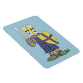 かわいい中世の騎士 マグネット (右側)