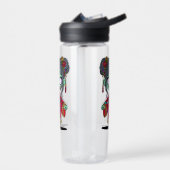 かわいい中国のゾンビ ウォーターボトル (左面)