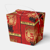 かわいい中国のタイガーイヤー〔占星術の〕十二宮図誕生日TOFB フェイバーボックス (裏面サイド)