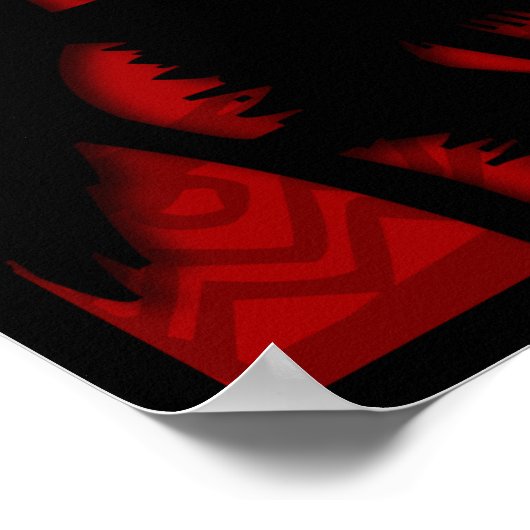 かわいい中国の牛新年〔占星術の〕十二宮図誕生日40x40 P ポスター (角)