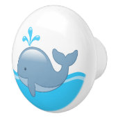 かわいい丸ぽっちゃり海 セラミックノブ (右)