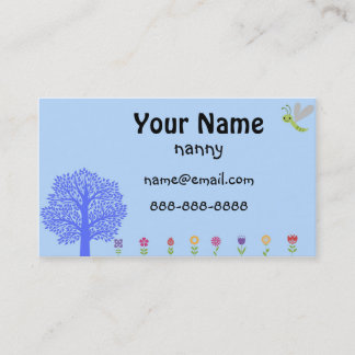 かわいい乳母の名刺 名刺