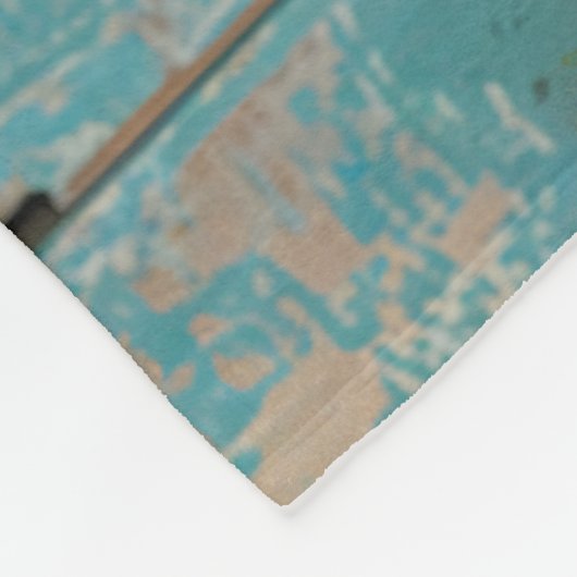 かわいい乳牛のファームハウス絵画ズ フリースブランケット (角)