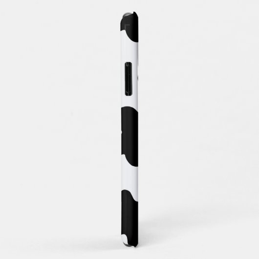 かわいい乳牛の白黒牛のパターン Case-Mate iPhoneケース (裏面/右)