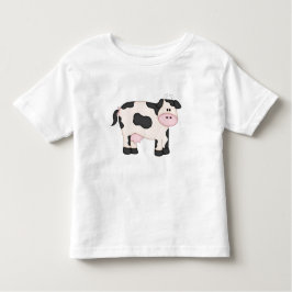 かわいい乳牛 トドラーTシャツ