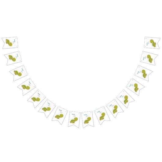 かわいい亀かわいいコレクション バンティングフラッグ (全)