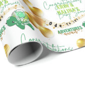 かわいい亀の赤ちゃんシャワー ラッピングペーパー (ロールコーナー)