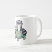 かわいい亀の魔法 コーヒーマグカップ (正面右)