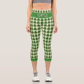 かわいい亀 カプリレギンス (正面)