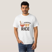 かわいい予測できなと食のグラフィック Tシャツ (正面フル)