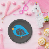 かわいい予測できなカラフル鳥紙プレート ペーパープレート (パーティー)