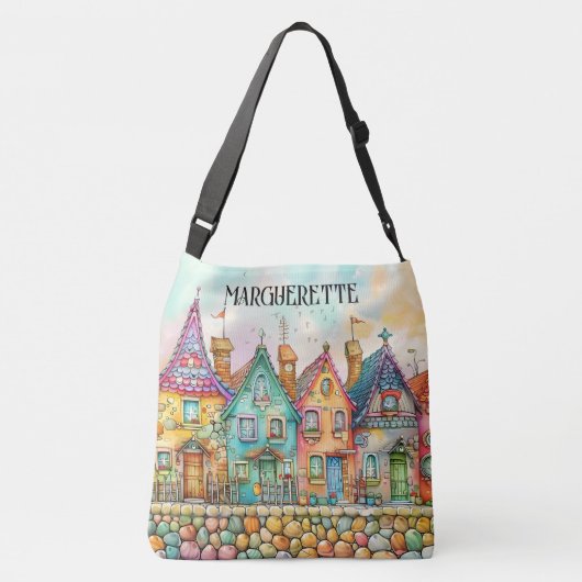 かわいい予測できな自転車の女の子 – 背面を参照 – トート (裏面)