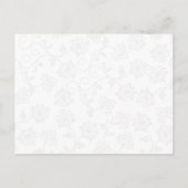 かわいい予算結婚式招待状、 インビテーションポストカード (裏面)