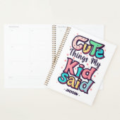 かわいい事子が言っカスタムた プランナー手帳 (ディスプレー)