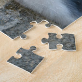 かわいい二色猫ネコ花写真 – ゲーム ジグソーパズル (側面)