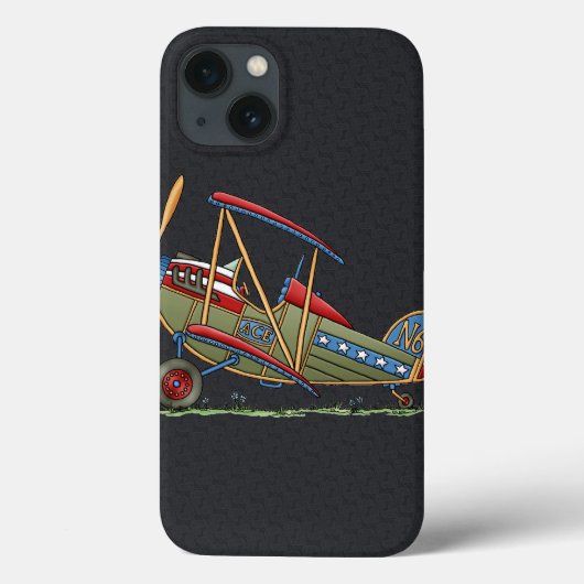 かわいい二面飛行機 Case-Mate iPhoneケース (裏面)