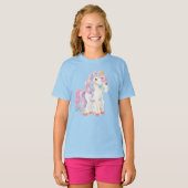 かわいい二頭の馬の愛Tシャツ Tシャツ (正面フル)