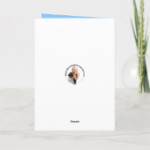 かわいい人のためのハッピーグラウンドホッグの日 シーズンカード (裏面)