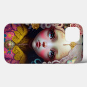 かわいい人形の少女ピンクの髪 Case-Mate iPhoneケース (裏面 (横))