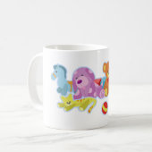 かわいい人形 コーヒーマグカップ (正面左)