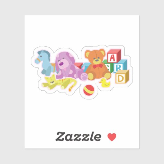 かわいい人形 シール (シート)