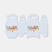 かわいい人形（青） フェイバーボックス (折り畳みなし)